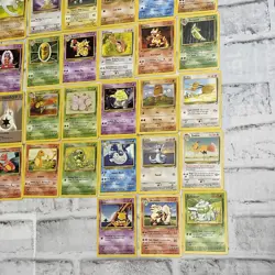 Pokemon Base Set 2 Non Holo Lot of 83 Cards WOTC NM NEAR MINT Pokemon NO DUPES - Image 2