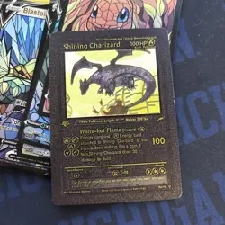 Gold Foil Fan Art Cards Lot Of (10) Random - Image 4