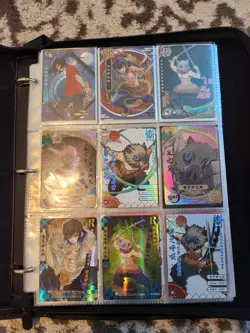 One Piece TCG Binder Collection NM Cards - Image 1