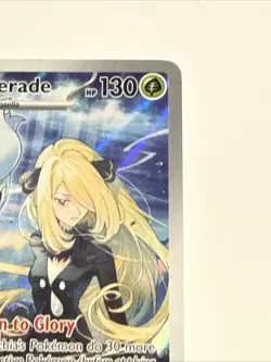 Cynthia's Roserade 184/182 Destined Rivals Holo Pokemon Card - Image 4