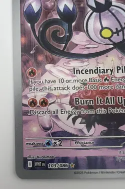 Pokemon TCG Chandelure Illustration Rare Card 103/086 Sv: White Flare NM - Image 3