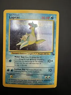 Pokemon Vintage Holo 4 Card Lot Chansey, Gyarados, Lapras, Magneton MP-HP WOTC - Image 4