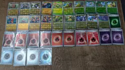 Pokemon TCG Mixed Card Lot 34 Cards Total - All Pack Fresh Near Mint or Better - Image 1