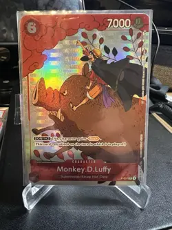 Monkey.D.Luffy (Gift Collection 2023) P-001 One Piece Promotion Cards Foil - Image 2