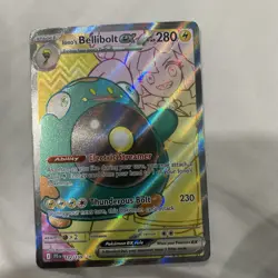 Pokemon TCG Iono's Bellibolt EX Journey Together Ultra Rare Holo Card 183/159 - Image 1