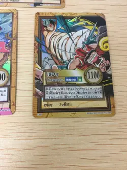 one piece carddass hyper battle HOLO 3 cards set anime zolo Luffy kureha JAPAN - Image 3