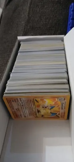 Pokemon X300 Plus Card Collection Mixed Cards Storage Unit Find Used Lot Shown - Image 1