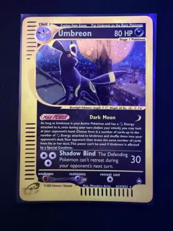 Unbreon 2002 E Series H29/H32 Aquapolis Pokemon Card - Image 1