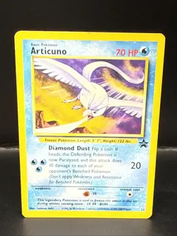 Pokemon Card Articuno Black Star Promo 22 WOTC - Image 2