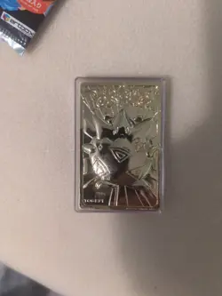 1999 Pokemon Togepi 23k Gold Plated Trading Card In Plastic Case - Image 1