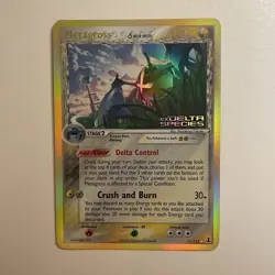 Metagross 11/113 Reverse Holo Stamped Delta Species Pokemon Card NM-LP+ - Image 1