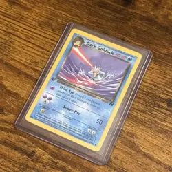 Pokemon TCG Dark Golduck Card 37/82 Regular 1st Edition - Image 3