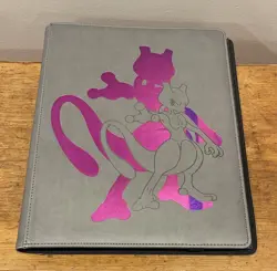 Pokemon Mewtwo GAMEFREAK Trading Card Binder 9-Pocket 20 Page Ultra Pro - Image 1