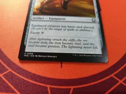 Lightning Greaves MTG Modern Horizons 3 Near Mint - Image 2