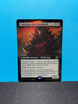 FOIL FULLART Asmodeus der Erzunhold / Asmodeus the Archfiend - MTG Magic - Image 1
