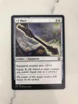 +2 Mace MTG Magic the Gathering Card NM Near Mint Forgotten Realm AFR - Image 1