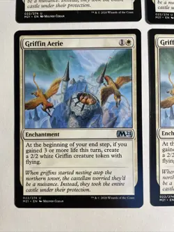 4x Mtg Core Set 2021 M21 Griffin Aerie NM/M Magic The Gathering - Image 2
