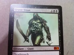 Grave Titan - Magic 2011 - M11 - Magic: The Gathering - MTG - Image 3