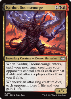 Kardur, Doomscourge [Duskmourn: House of Horror Commander] - Image 1