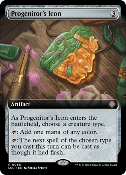 Progenitor's Icon (Extended Art) [The Lost Caverns of Ixalan Commander] - Image 1