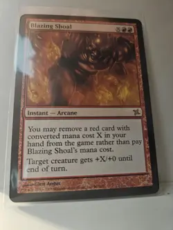 Magic The Gathering - Blazing Shoal - Betrayers of Kamigawa - BOK 96 - NM - Image 1