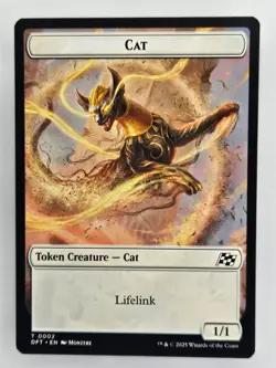 Magic The Gathering - 0002 Cat/0010 Thopter - Double - Aetherdrift - Image 1