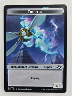 Magic The Gathering - 0002 Cat/0010 Thopter - Double - Aetherdrift - Image 2
