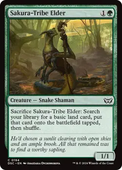 Sakura-Tribe Elder [Duskmourn: House of Horror Commander] - Image 1