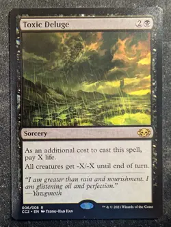 Toxic Deluge - Commander Collection Black (MTG) - Image 1