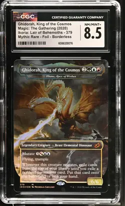 ILLUNA, APEX OF WISHES Ikoria: Lair of Behemoths Foil Ghidorah CGC 8.5 MTG - Image 1