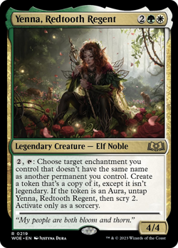 Yenna, Redtooth Regent [Wilds of Eldraine] - Image 1