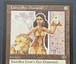 mtg 1996 mirage lion's eye diamond - Image 2