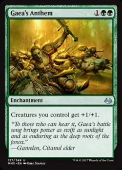 Gaea's Anthem ~ Near Mint Modern Masters 2017 MTG Magic UltimateMTG Green Card - Image 1