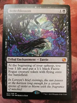 1x Bitterblossom Double Masters 2022 # 69 - Regular - Lightly Played LP - Image 1