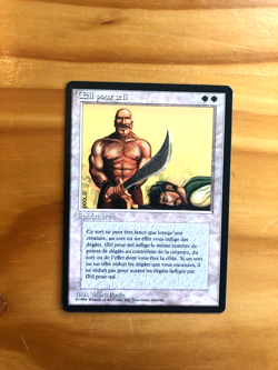 Mtg Fbb Eye for an Eye French NM/LP - Image 1