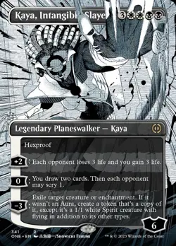 Kaya, Intangible Slayer (Borderless Manga) [Phyrexia: All Will Be One] - Image 1