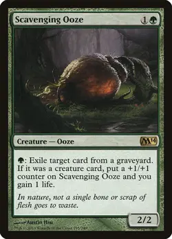 Scavenging Ooze [Magic 2014] - Image 1