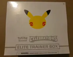 Pokemon TCG: 25th Anniversary Celebrations Elite Trainer Box (2021) 820650809439 - Image 1