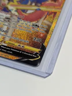 Pokemon TCG - Zacian V - Sword & Shield Base Set 211/202 Secret Rare Gold Holo - Image 3