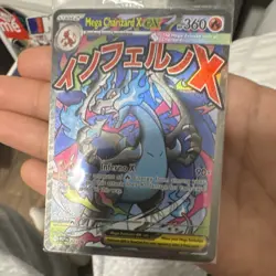 Pokemon Mega Charizard X and Orcorio ex from mega charizard x ex upc (sealed) NM - Image 3