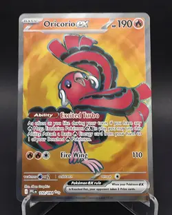 Oricorio ex 110/094 Full Art Ultra Rare Holo Phantasmal Flames Pokemon TCG - Image 1