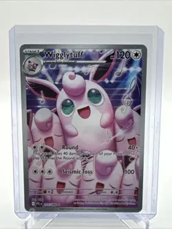 Wigglytuff 105/094 Pokemon Phantasmal Flames - Near Mint Illustration Rare - Image 1