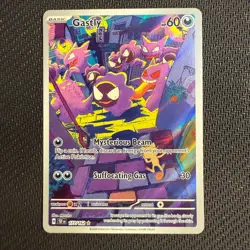 Gastly 177/162 NM Illustration Rare Sv: Temporal Forces Holo Pokemon TCG - Image 1