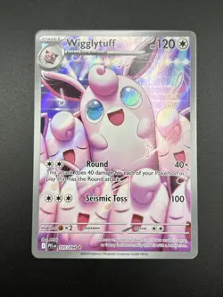 Pokemon TCG Wigglytuff 105/94 Phantasmal Flames Illustration Rare - Image 2