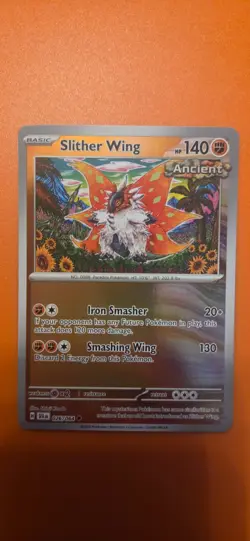 Pokemon TCG Slither Wing 026/064 Sv: Shrouded Fable Reverse Holo Near Mint NM - Image 1