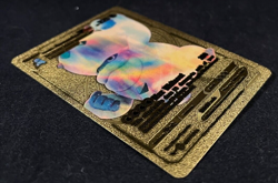 Pokemon - Galarian Darmanitan VMAX - Max Whiteout - Gold Foil -Fan Art -#037/185 - Image 2