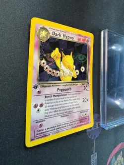 2000 Pokemon Team Rocket 1st Edition HOLO Dark Hypno 9/82 🔥PSA Grade🔥 NM++💎 - Image 2