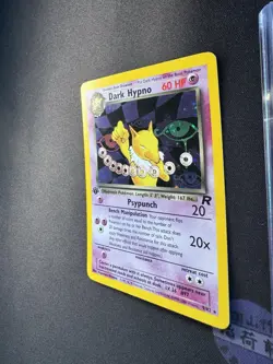 2000 Pokemon Team Rocket 1st Edition HOLO Dark Hypno 9/82 🔥PSA Grade🔥 NM++💎 - Image 3