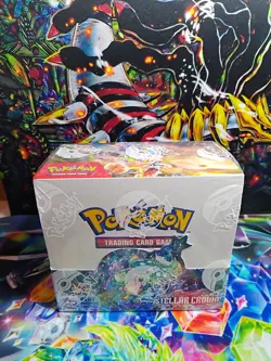 Pokemon Stellar Crown (SV07) Booster Box Brand New Factory Sealed 36 Packs - Image 1