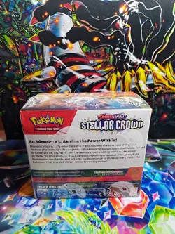 Pokemon Stellar Crown (SV07) Booster Box Brand New Factory Sealed 36 Packs - Image 3